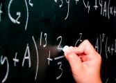 Doing algebra on a chalkboard