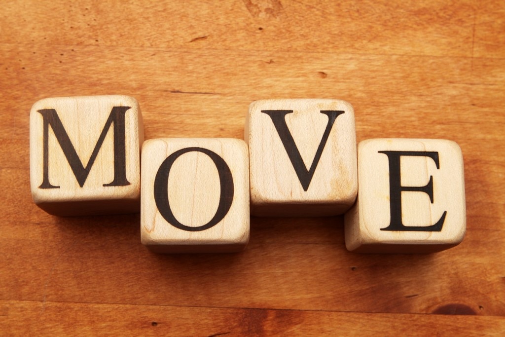 Blocks that spell "Move"