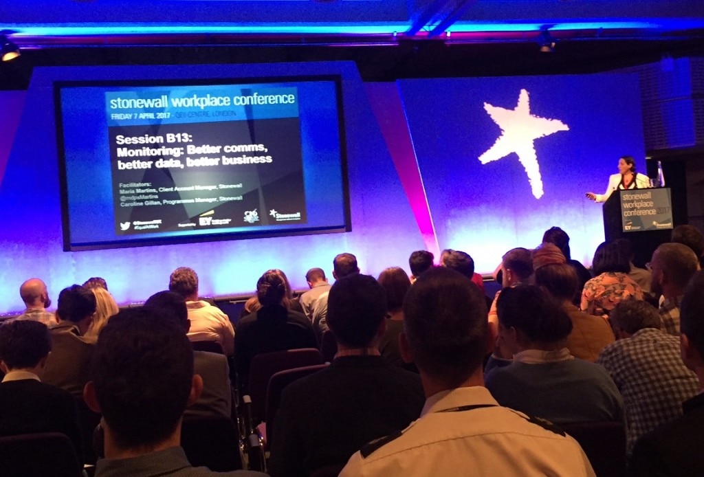 Crowd at Stonewall workplace conference