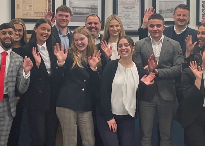 Management Undergraduate group photo
