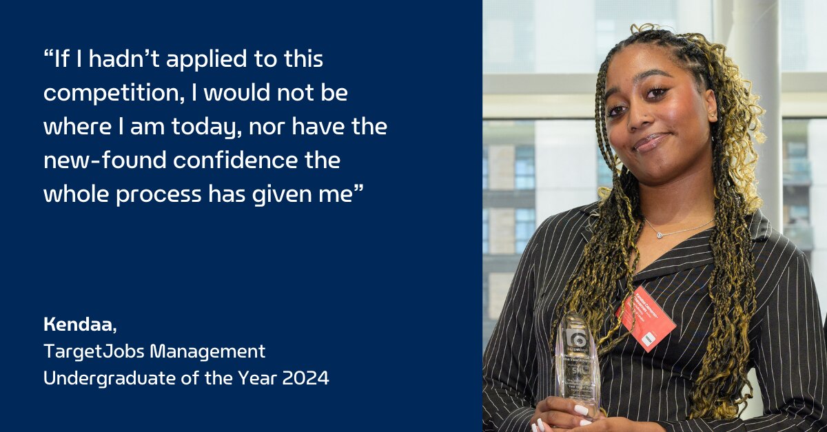 How the Undergraduate of the Year Competition Boosted My Confidence 