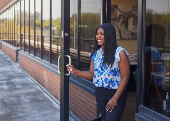 Enterprise Mobility Campus Brand Manager at university careers fair