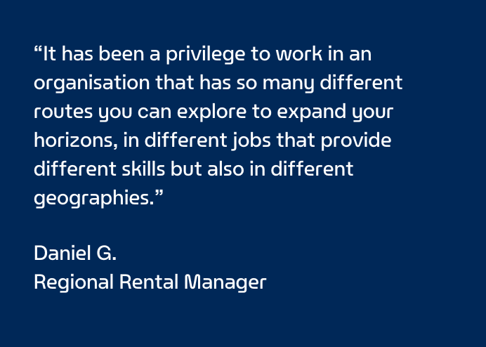 Enterprise Mobility employee quote on international career