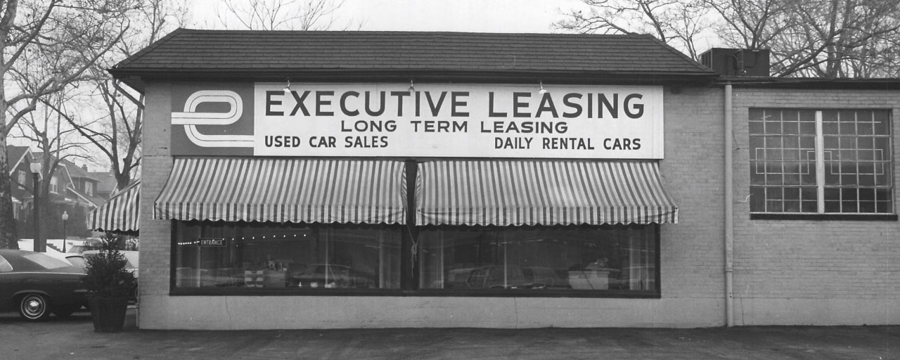 Original Enterprise Rent-A-Car leasing building