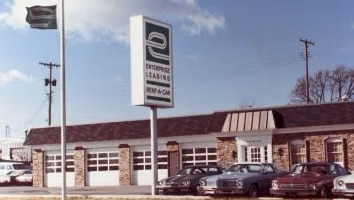 Enterprise Rent-A-Car rental branch.